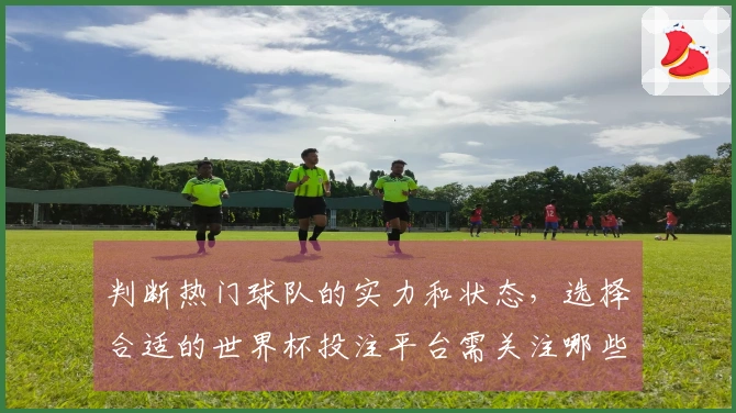 判断热门球队的实力和状态，选择合适的世界杯投注平台需关注哪些关键因素